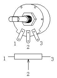 電位器接線(xiàn)圖
